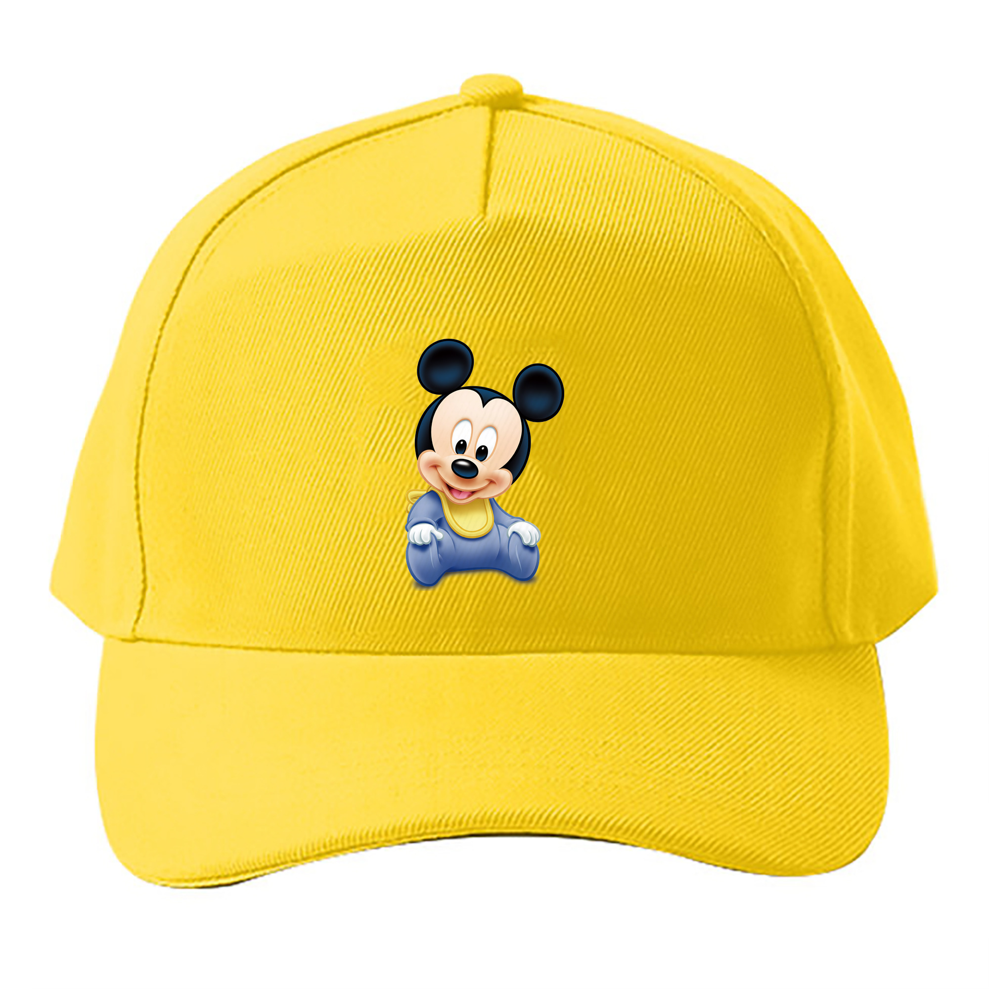 （画像用） ミッキーマウス Mickey Mouse ベースボールキャップ 綿100％ 男女兼用 帽子 スポーツ